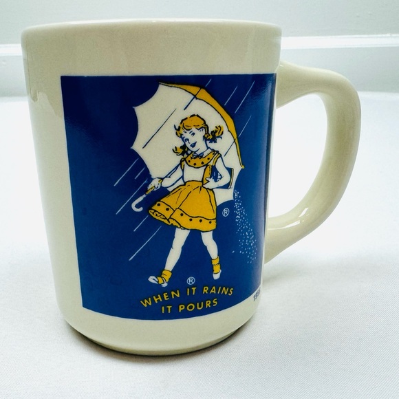 Vintage 1956 Morton Salt Coffee Cup - Picture 2 of 7